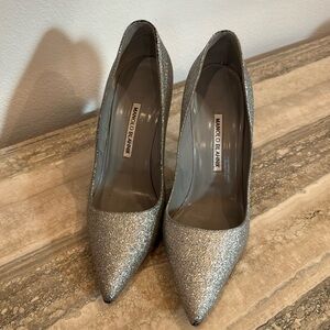 Manolo Blahnik Sequin Pumps